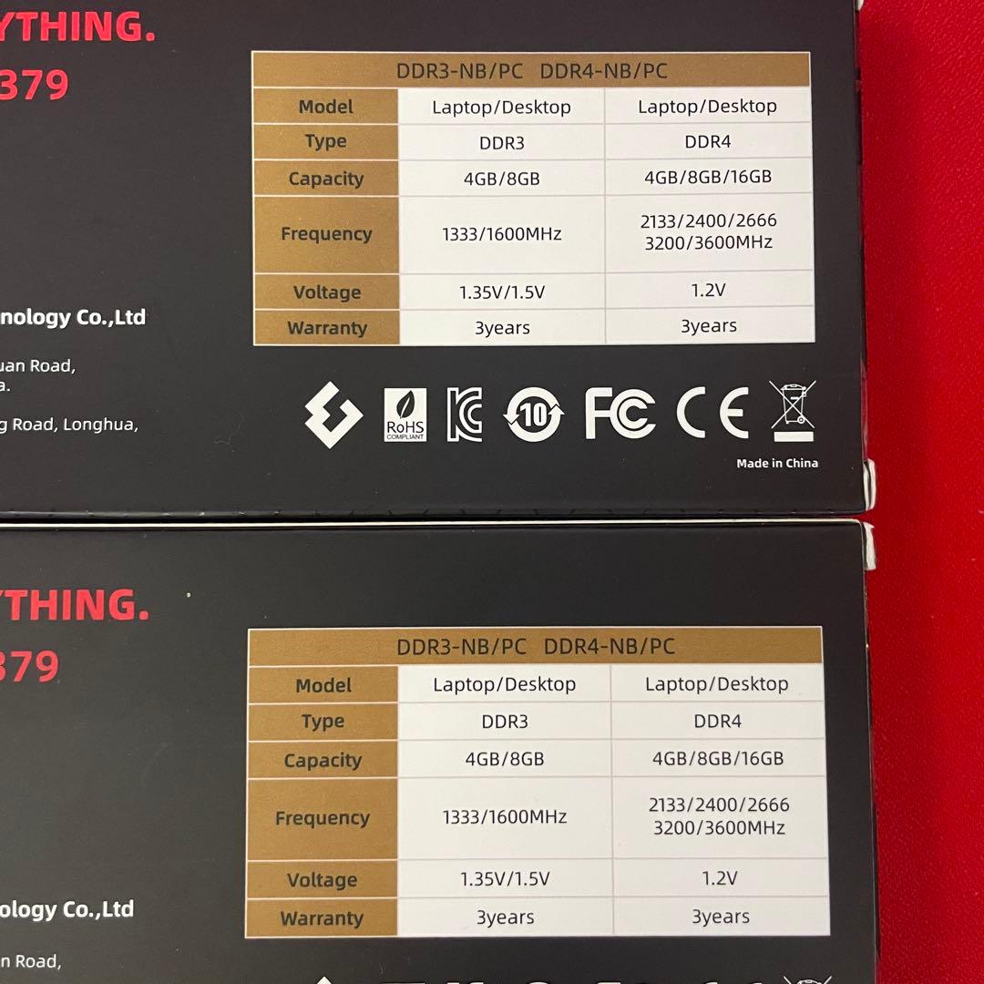 ヨ*ん様 新品 KingSpec DDR4 8GB 2666MHz メモリー 2