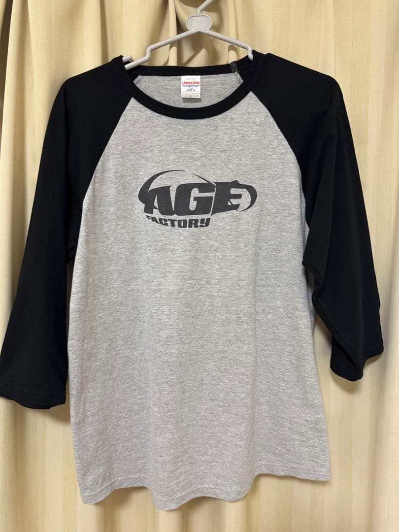 Age Factory ラグランスリーブTシャツ L