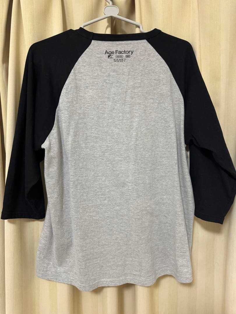 Age Factory ラグランスリーブTシャツ L