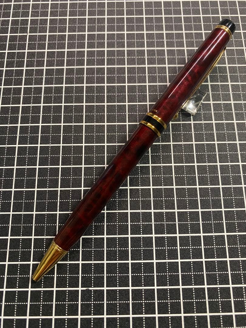 PILOT GRANCE Black&Red Marble ボールペン