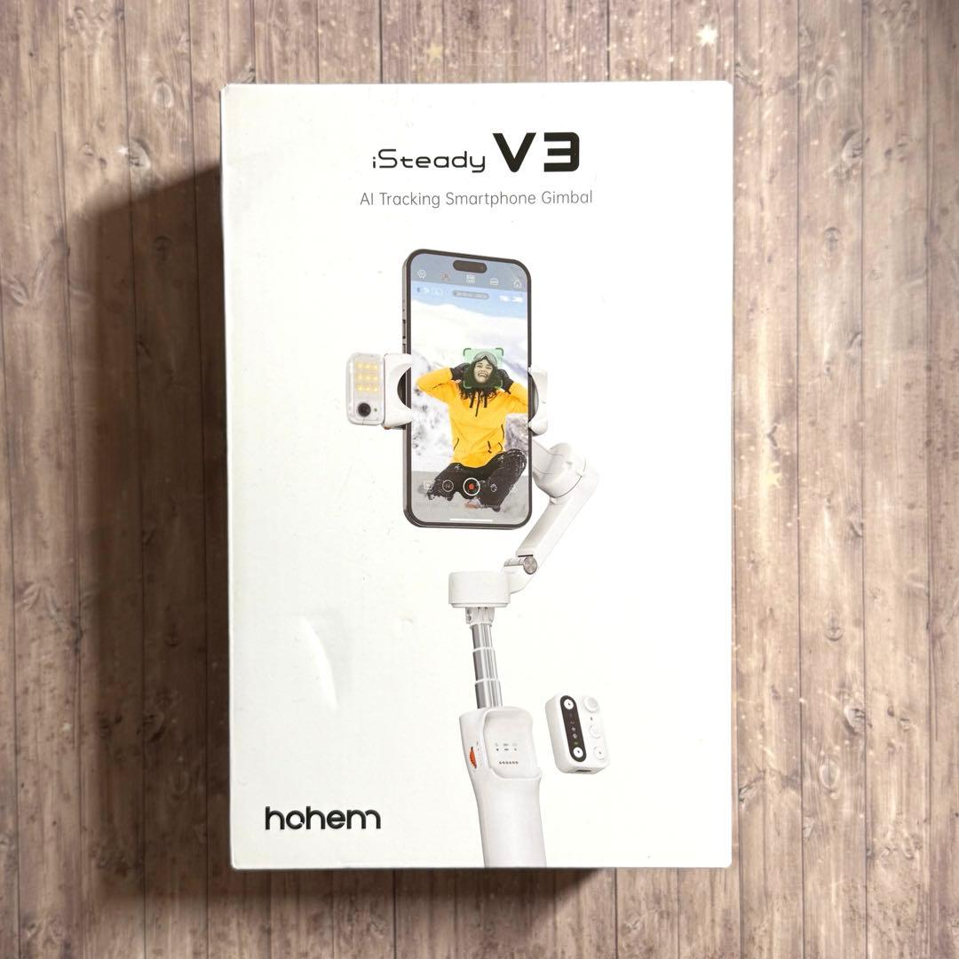hohem V3 スマホ用ジンバル 3軸ポータブルスタビライザー