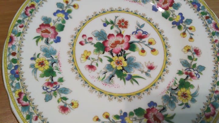 Foley フォリー MingRose カップ＆ソーサー＆プレート