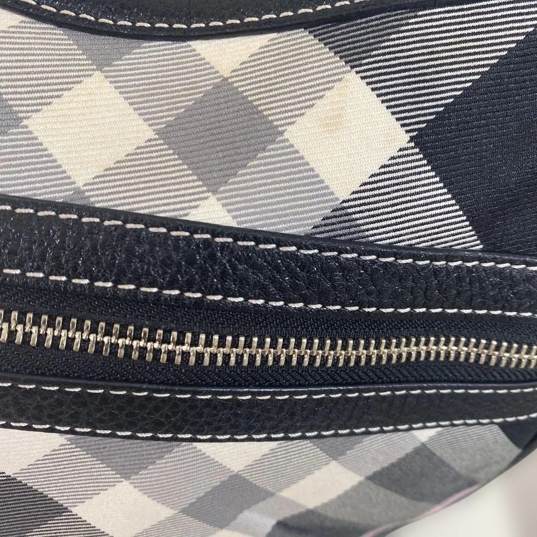 バーバリー ブルーレーベル　ワンショルダー　ノバチェック　2way ホースロゴ