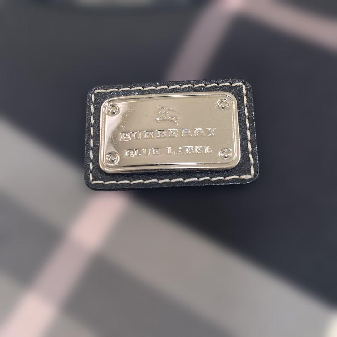 バーバリー ブルーレーベル　ワンショルダー　ノバチェック　2way ホースロゴ