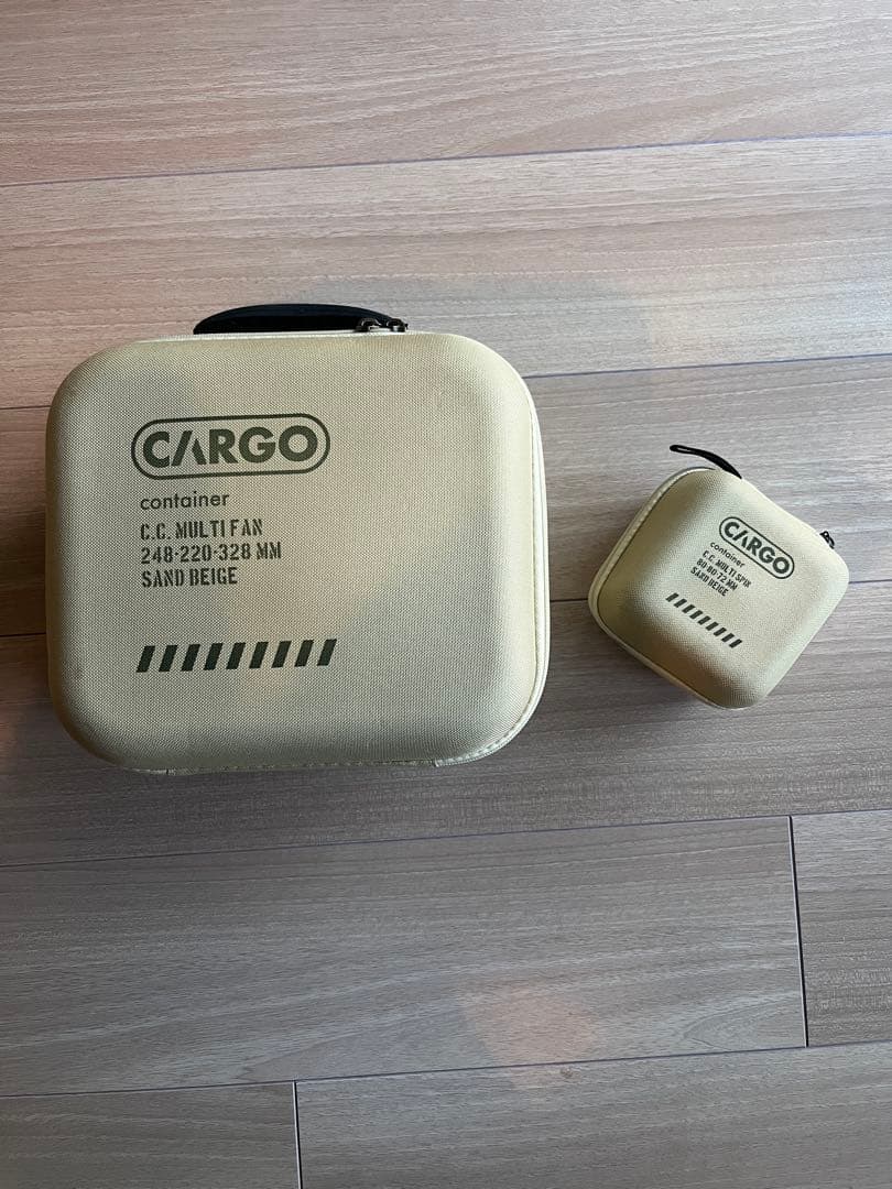 CARGO C.C. MULTIFAN サンドベージュ　マルチスピン　セット