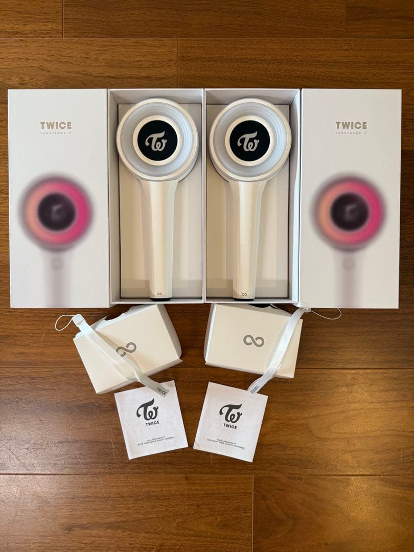 TWICEのペンライトCANDYBONG♾️ Bluetooth対応　2個セット