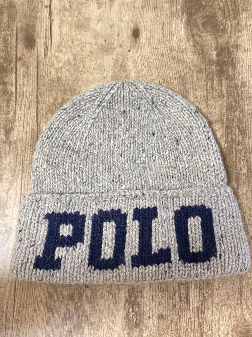 【POLO RALPH LAUREN】ニットツイードポロビーニー