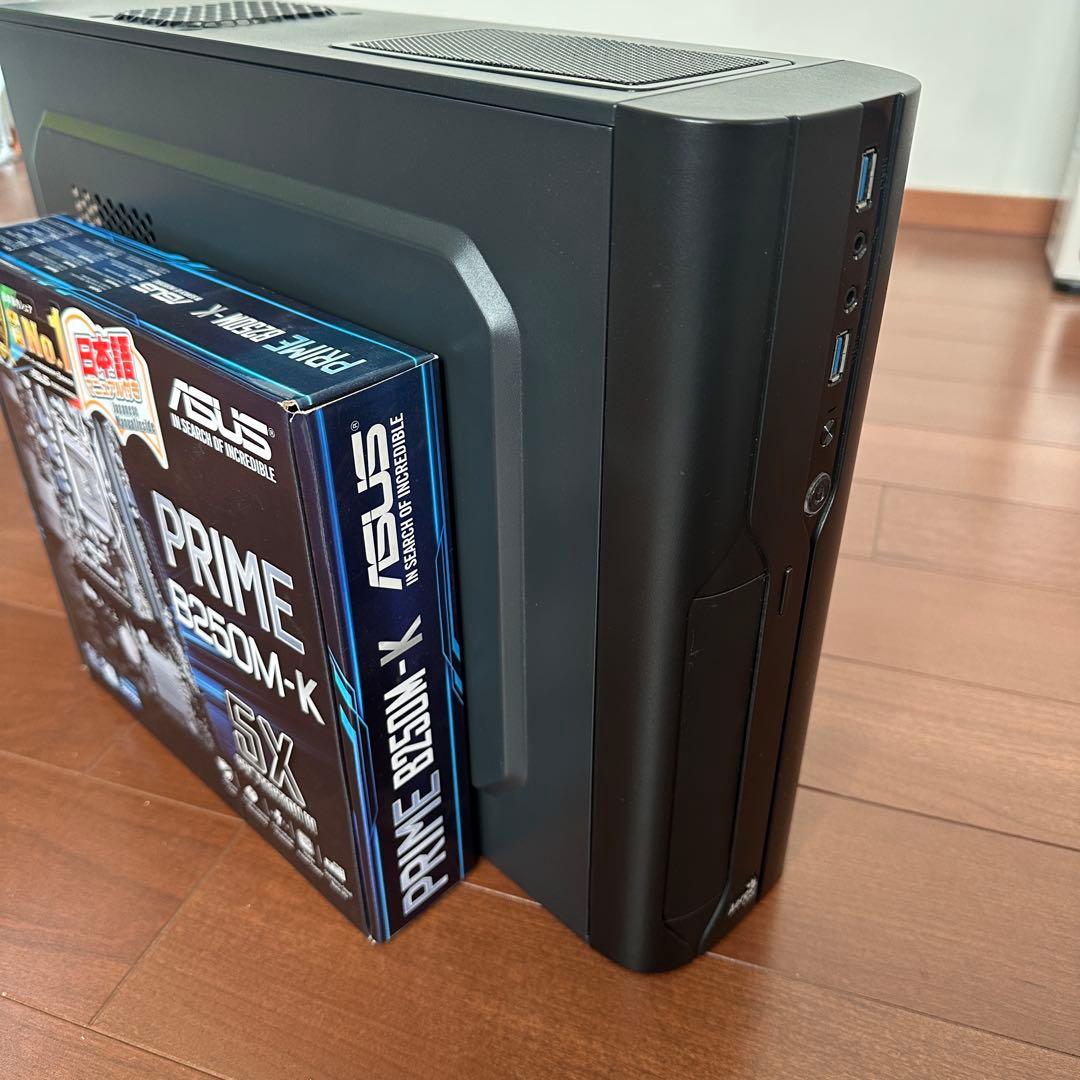 自作PC本体のみ（i3-7100 SSD 480GB DDR4 16GB)