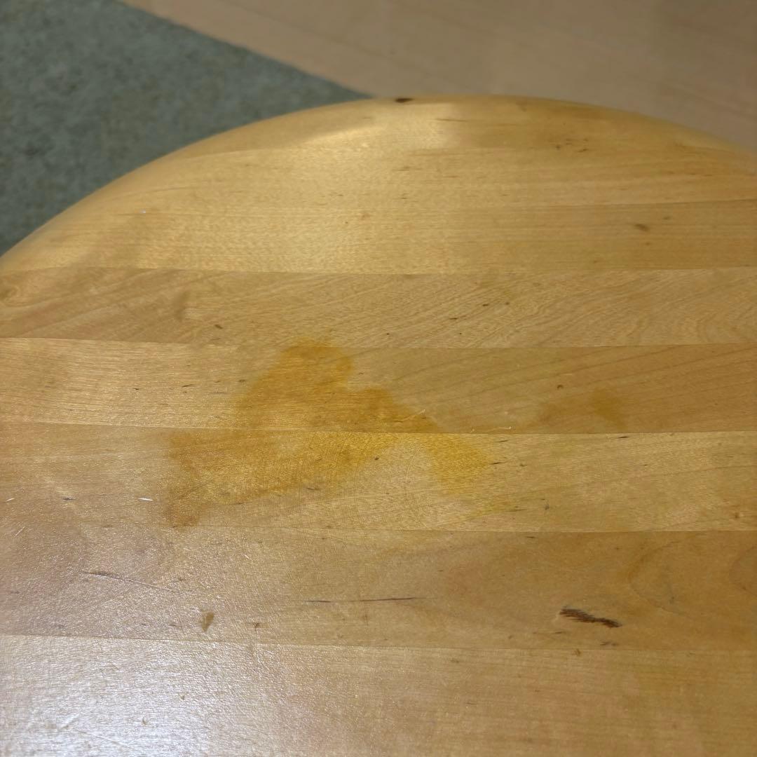 希少廃番ヴィンテージ Ikea Karljohanパイン無垢材 サイドテーブル