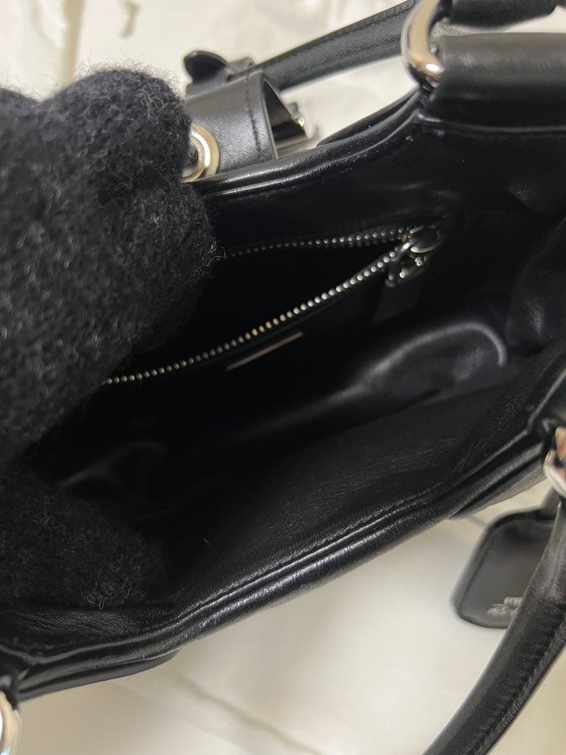 【未使用美品】PRADA ムーン パデッドナッパレザー ショルダーバッグ