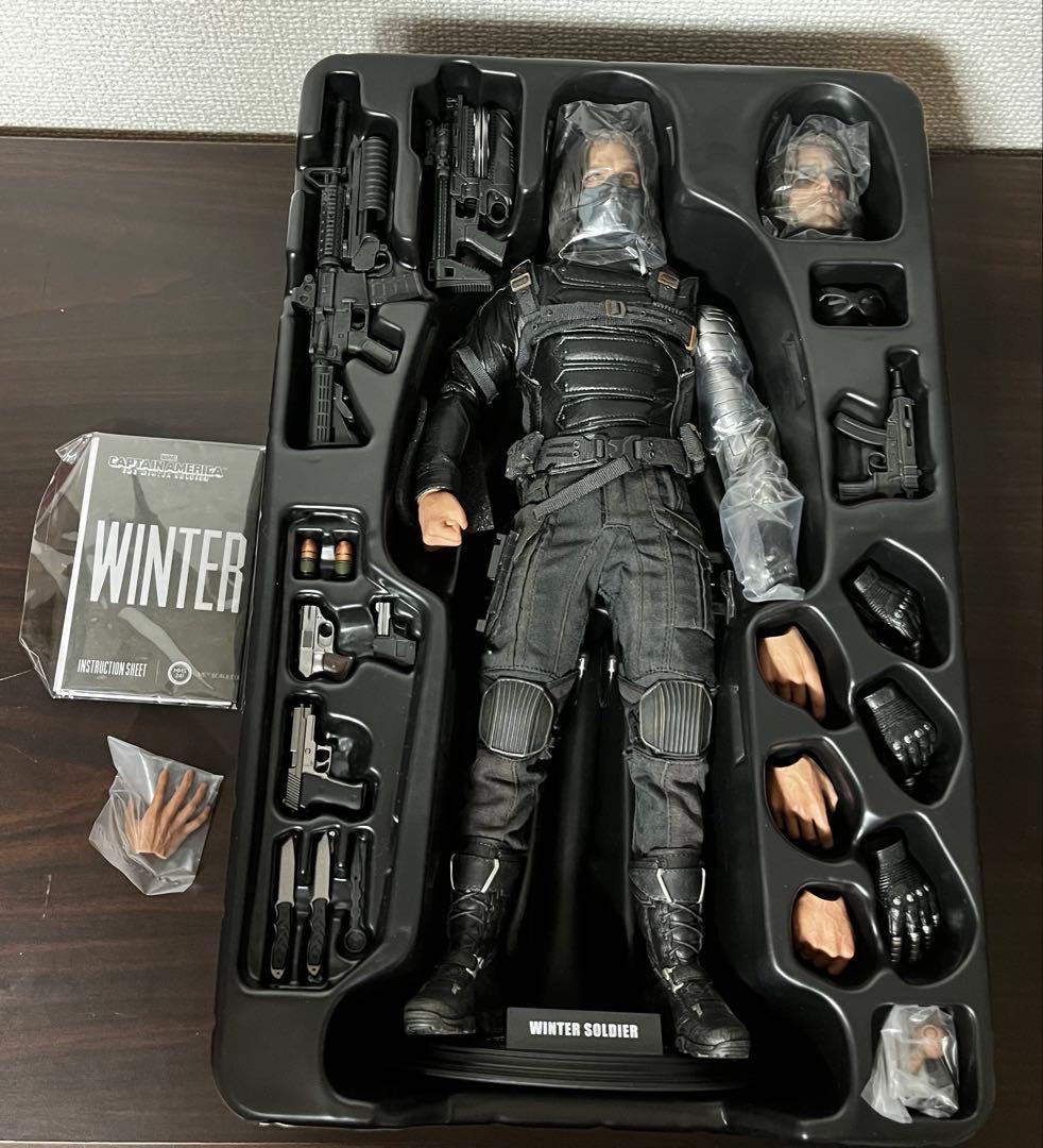 ホットトイズ　キャプテン・アメリカ　ウィンター・ソルジャー　バッキー・バーンズ