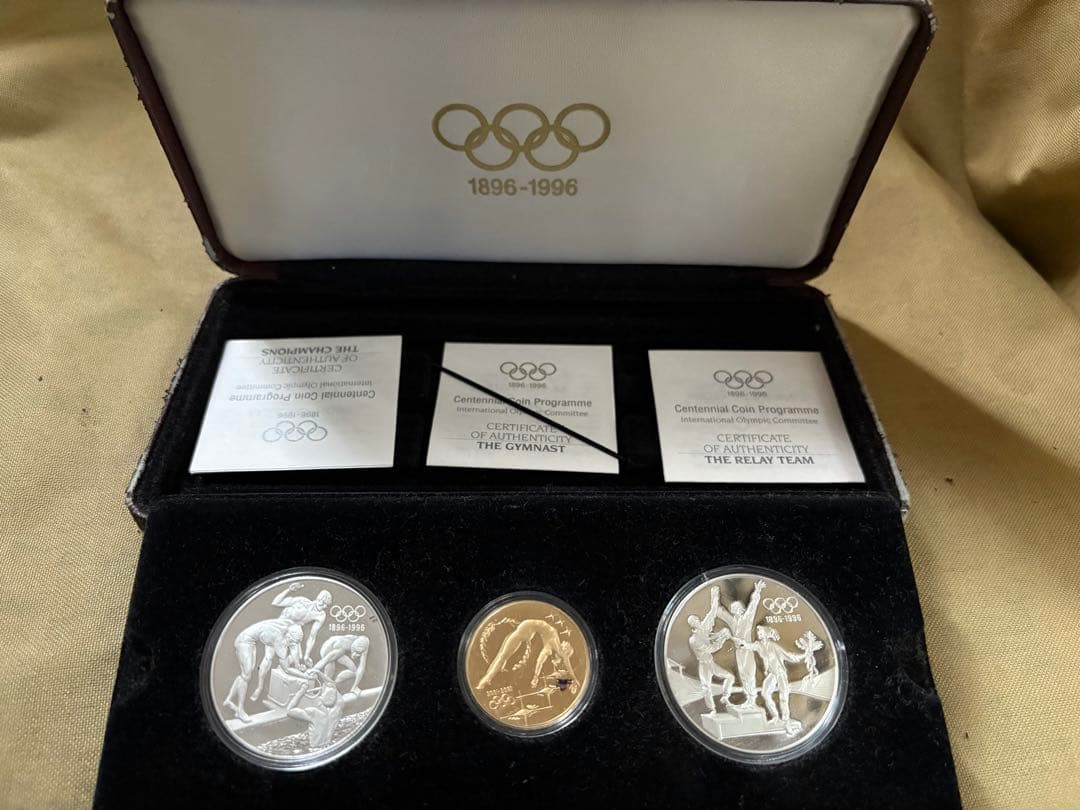 た*ろ様 1*3様 1896-1996年 オリンピック　100周年 記念金