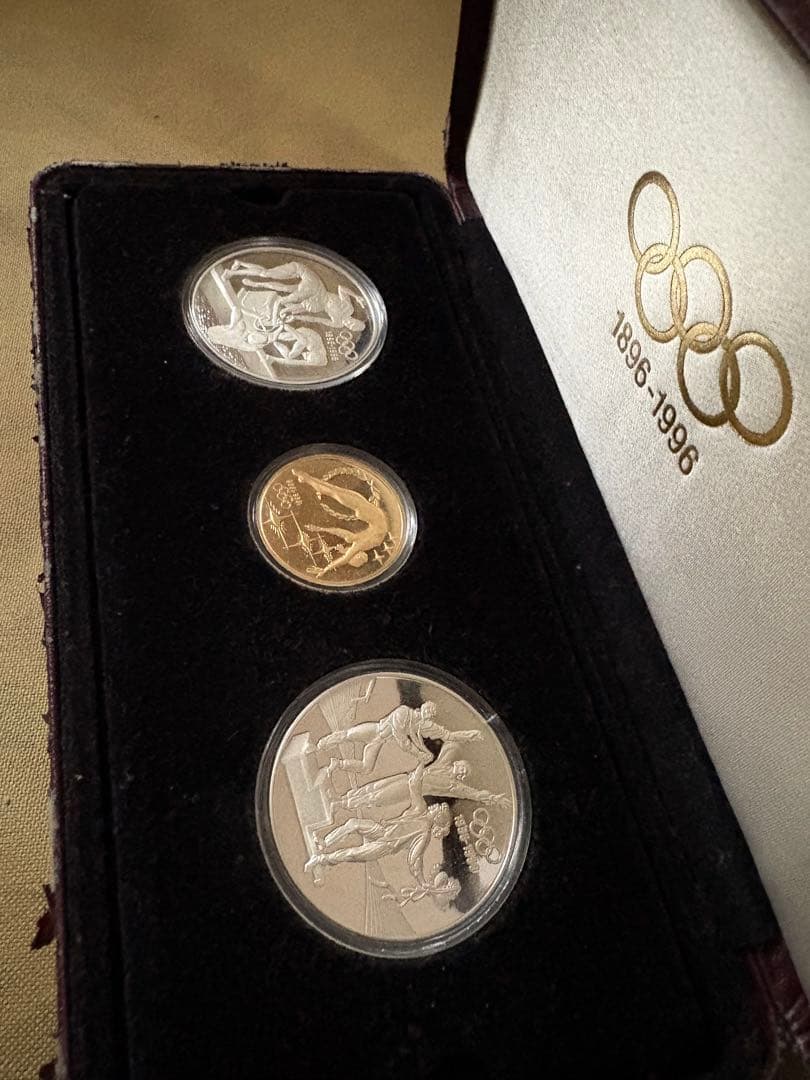 た*ろ様 1*3様 1896-1996年 オリンピック　100周年 記念金