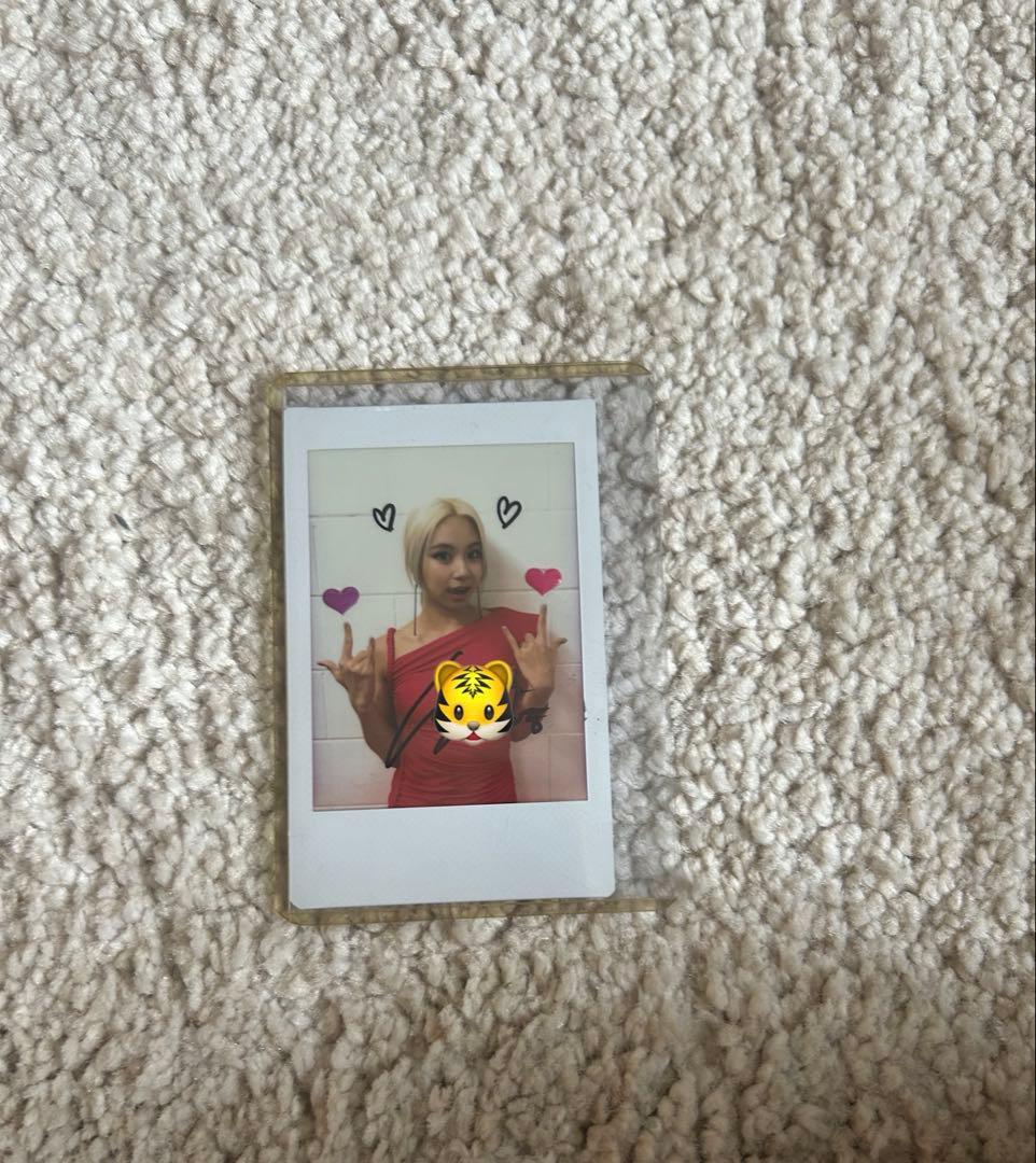 H*i様 TWICE チェヨン 直筆サイン入りチェキ