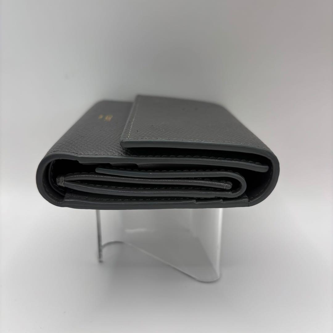 CELINE スモールトリフォールドウォレット グレー　三つ折り財布　財布