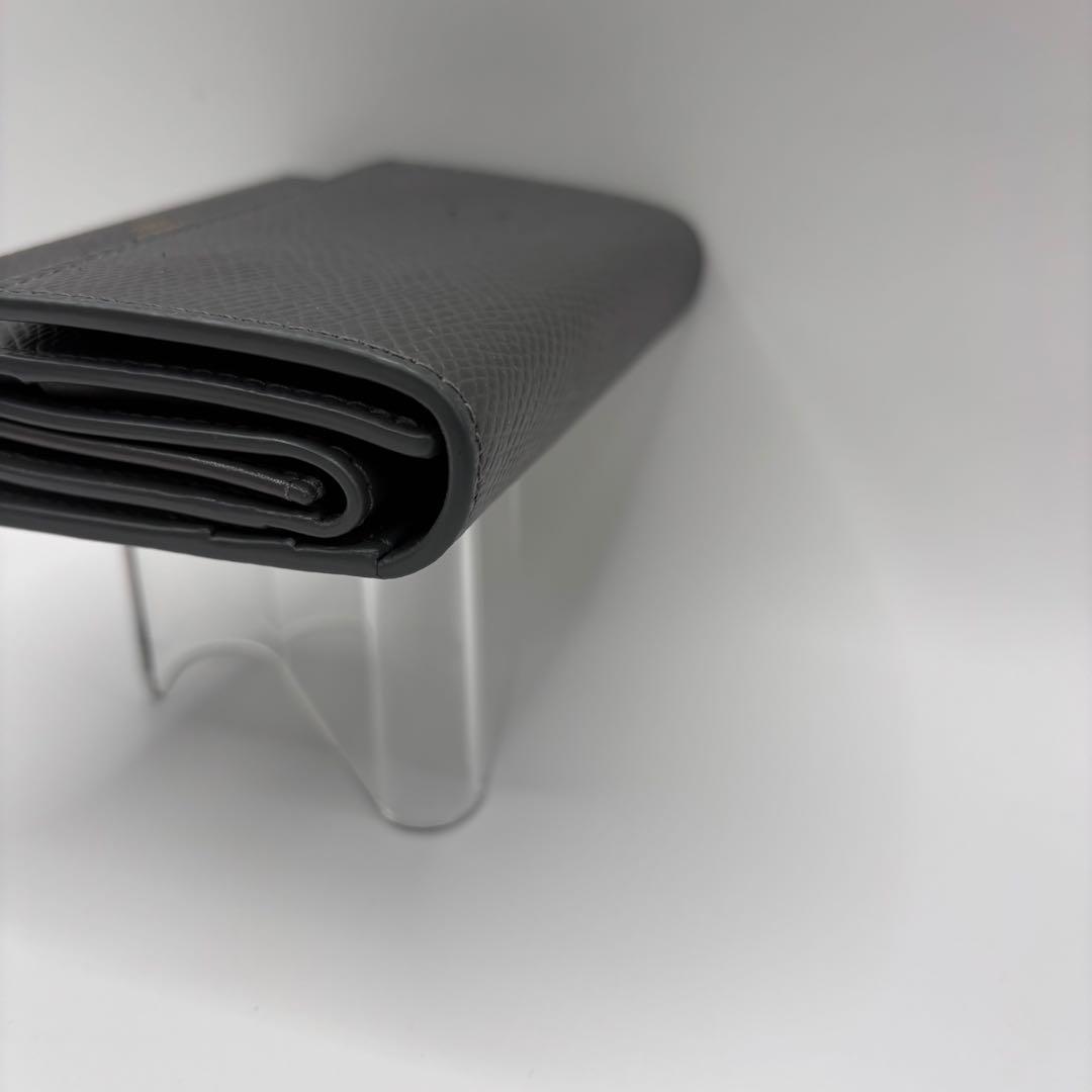 CELINE スモールトリフォールドウォレット グレー　三つ折り財布　財布