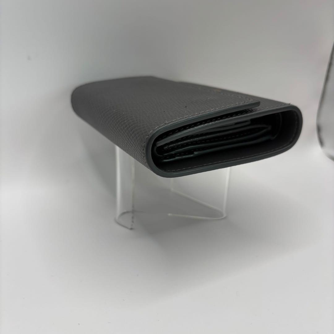 CELINE スモールトリフォールドウォレット グレー　三つ折り財布　財布