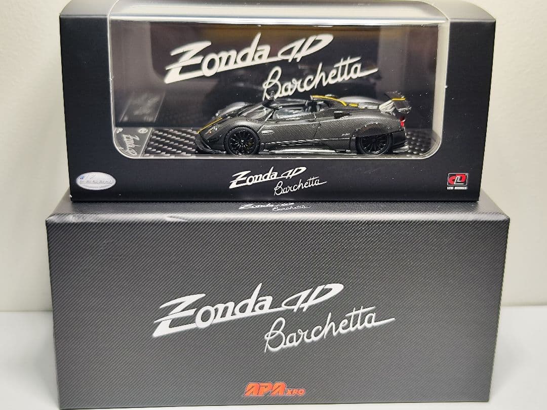 LCDモデル 1/64 PAGANI ZONDA ゾンダ HP バルケッタ