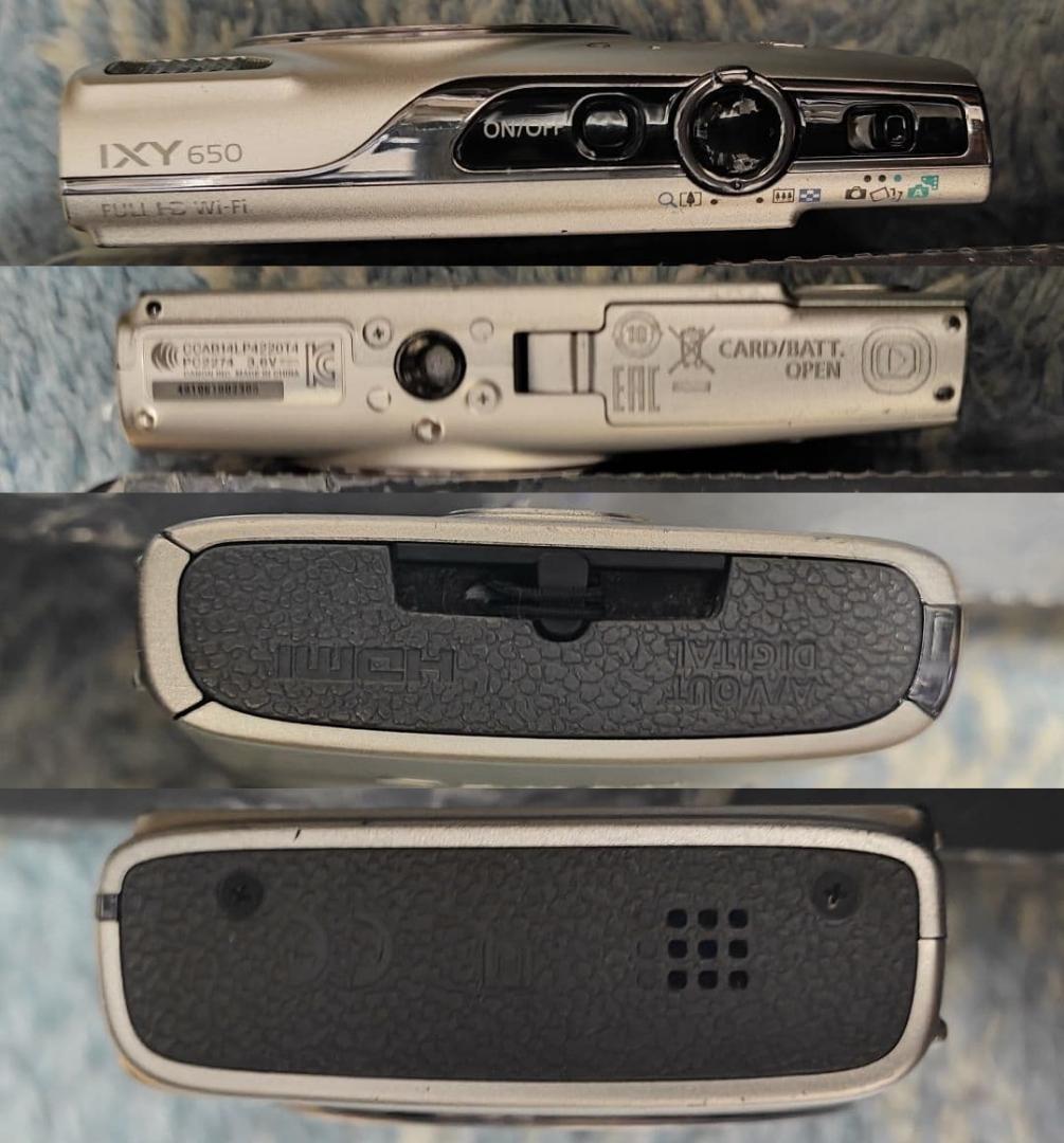 Canon IXY650 使えますがジャンク扱い コンパクトデジタルカメラ