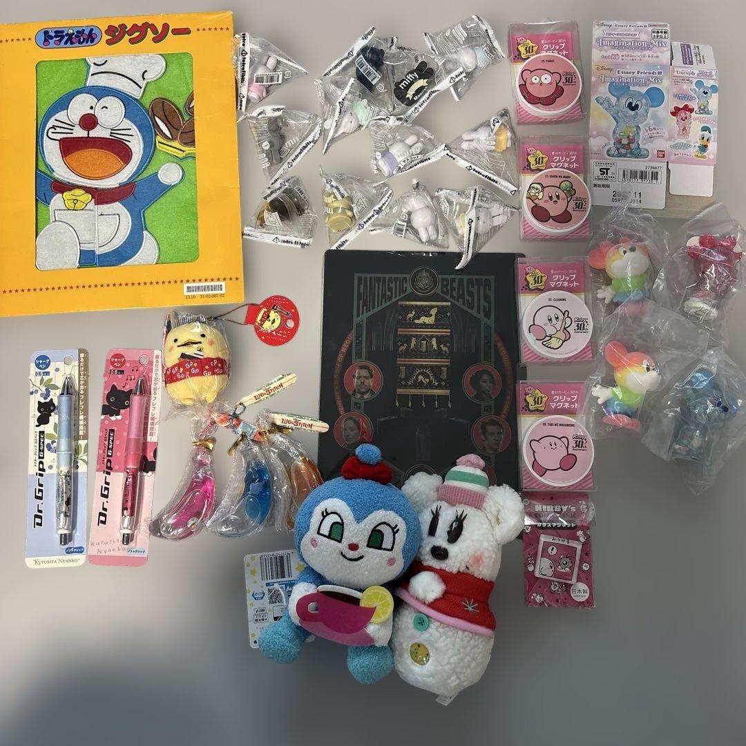 靴下にゃんこ　2本　ドクターグリップ　シャープペン　カービィ　ディズニーなど