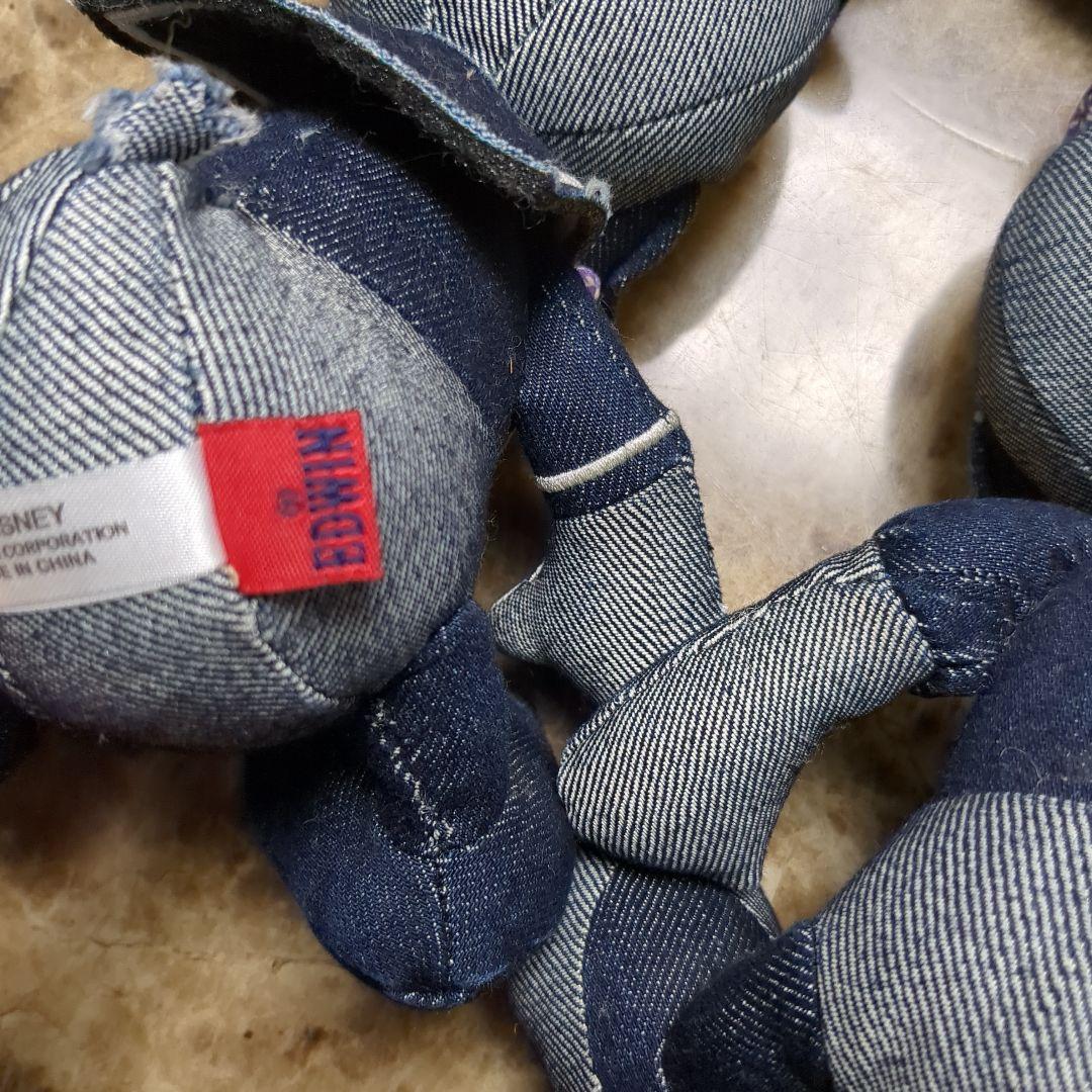 EDWIN × DISNEY ぬいぐるみ　4つセット