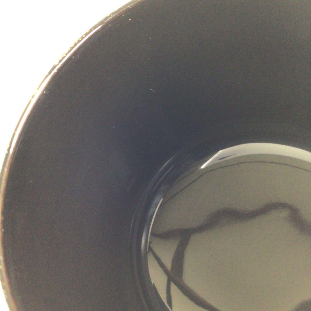 Ｒ５０８　棗　『純一作』『溜塗』『笹蒔絵』『中棗』　共箱　茶道具