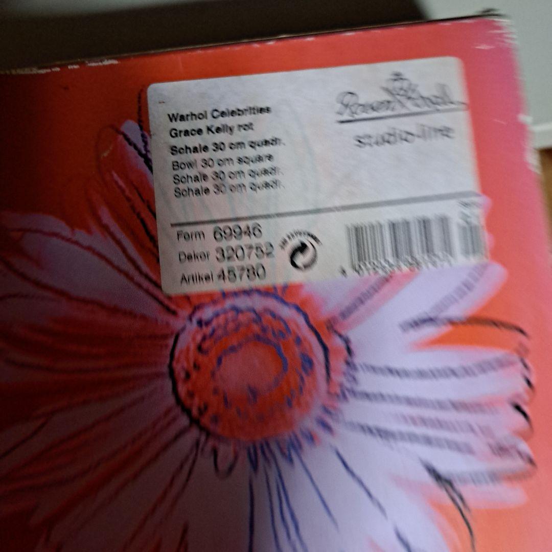 年末年始セール　アンディー・ウォーホール　 グレース・ケリー 　ガラス絵皿