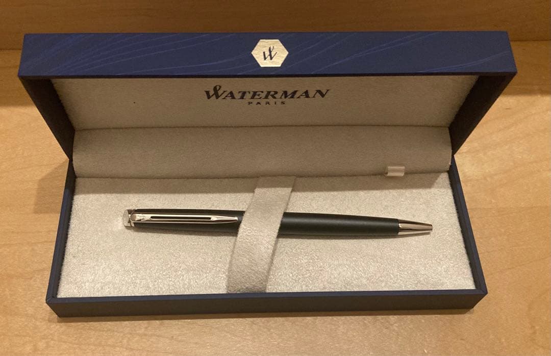 WATERMAN ボールペン ブラック ギフトボックス付き