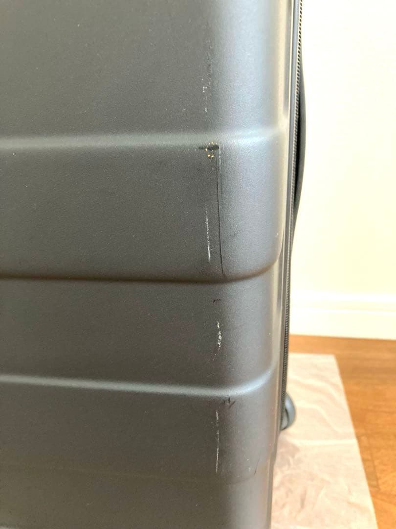 無印良品　バーを自由に調節できるハードキャリーケース　36L ブラック