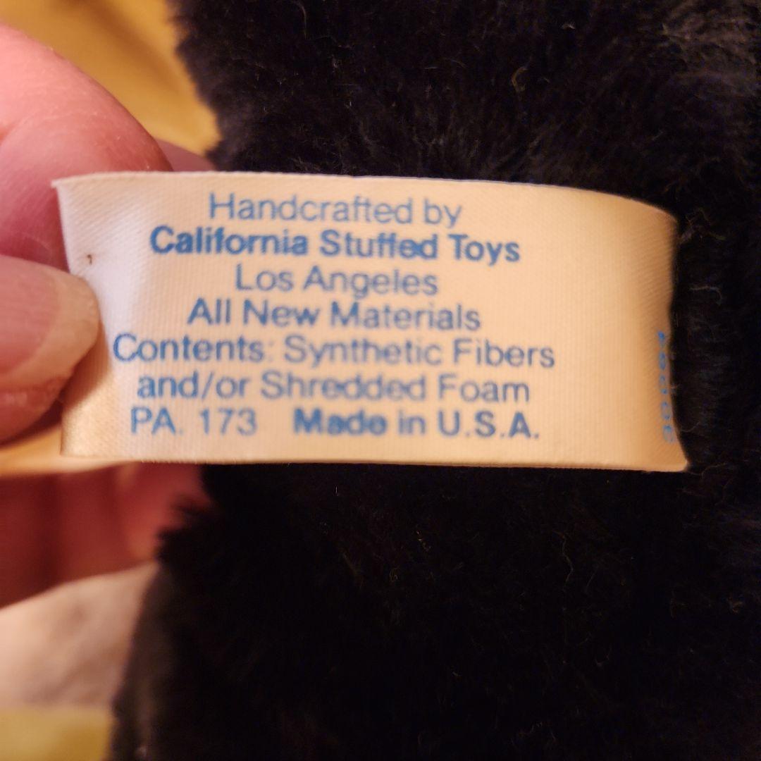 ヴィンテージミッキーマウスぬいぐるみ　特大サイズ　アメリカ製 手作りぬいぐるみ