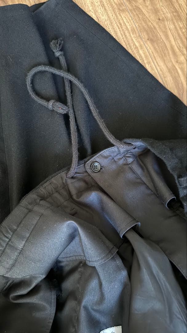 ぢ*ん様 ヨウジヤマモト青山本店商品) Wool Flannel Drape P