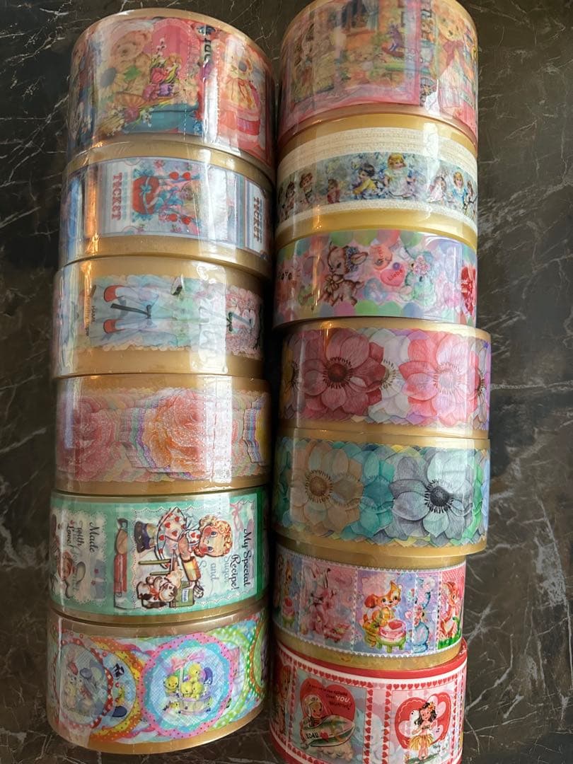 新品未使用&中古品　oppテープ　6本SET レトロアニマル他