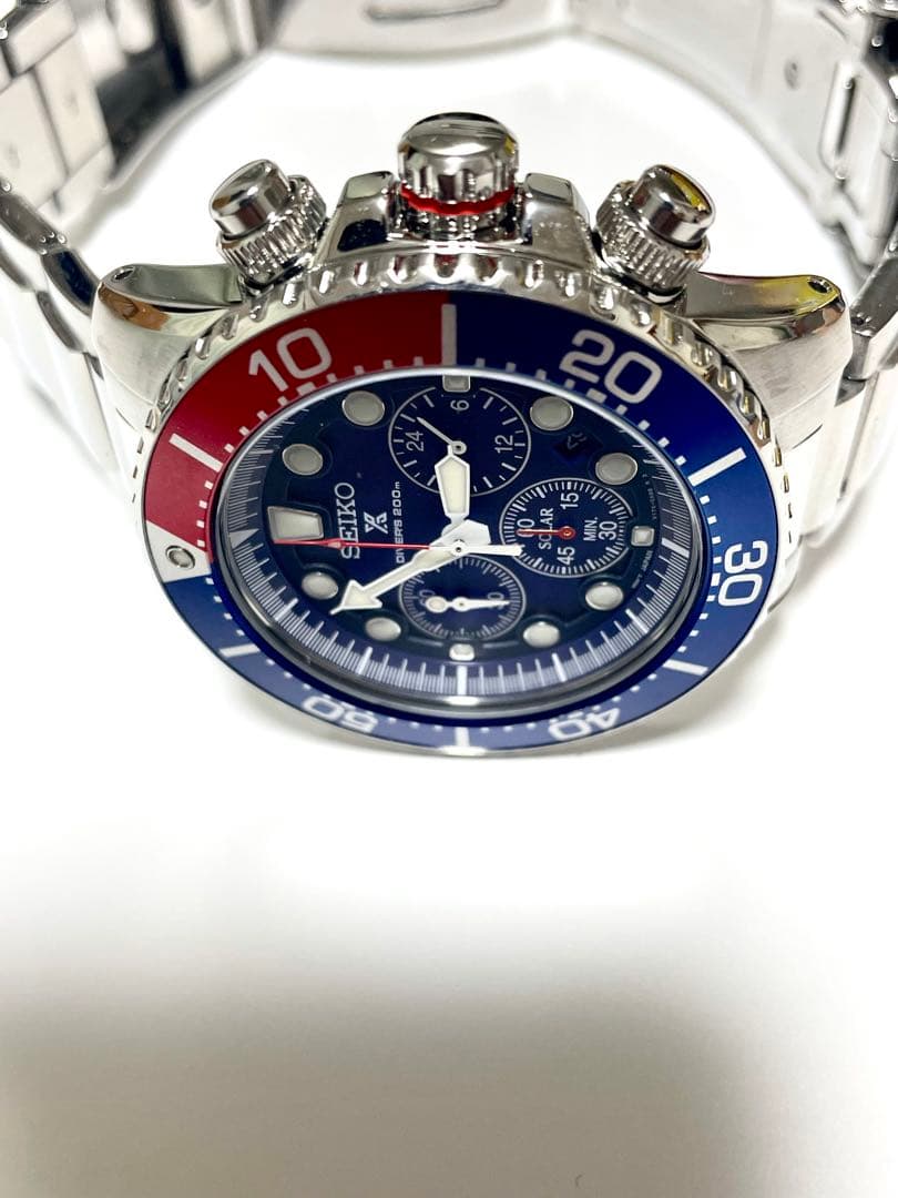 美品　SEIKO PROSPEXセイコープロスペックス　V175-0AD0