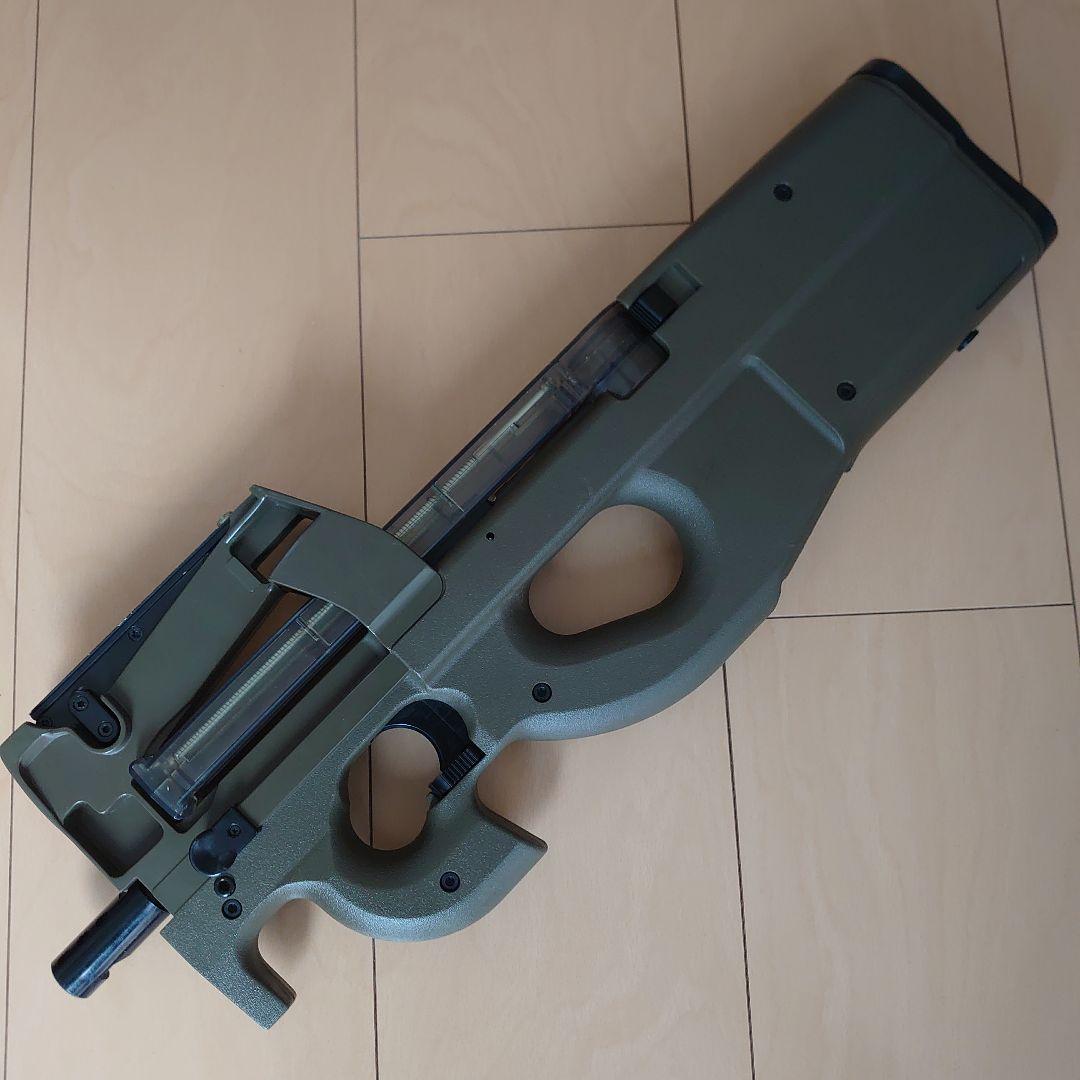トイテック　P90　プロジェクト90　ODカラー（外部ソースエアガン）