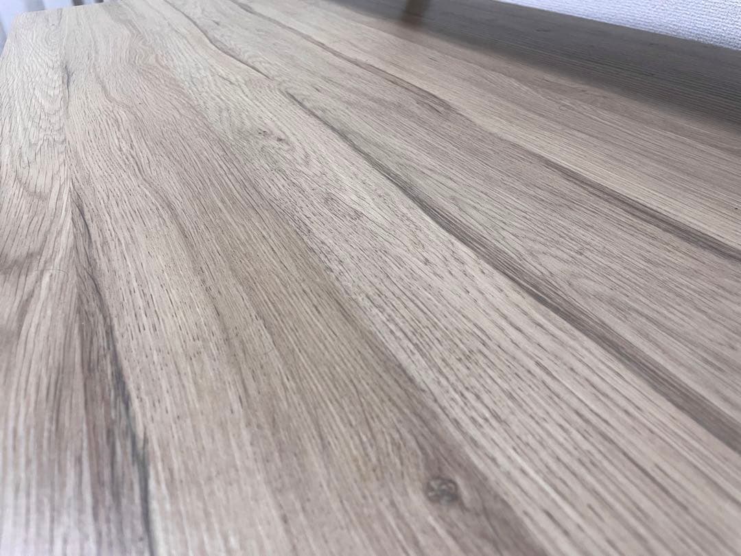 木目調 電動昇降パソコンデスク