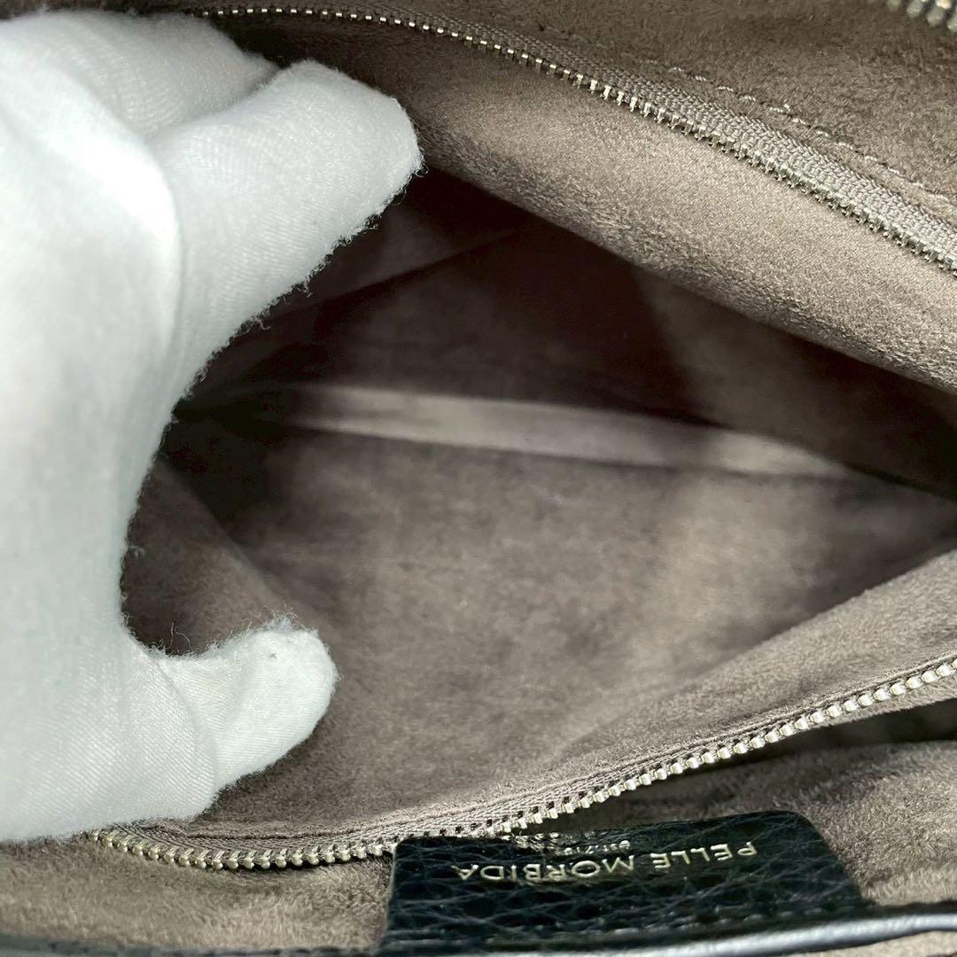 【未使用タグ付き】 PELLE MORBIDA 葉加瀬太郎 2way ブラック