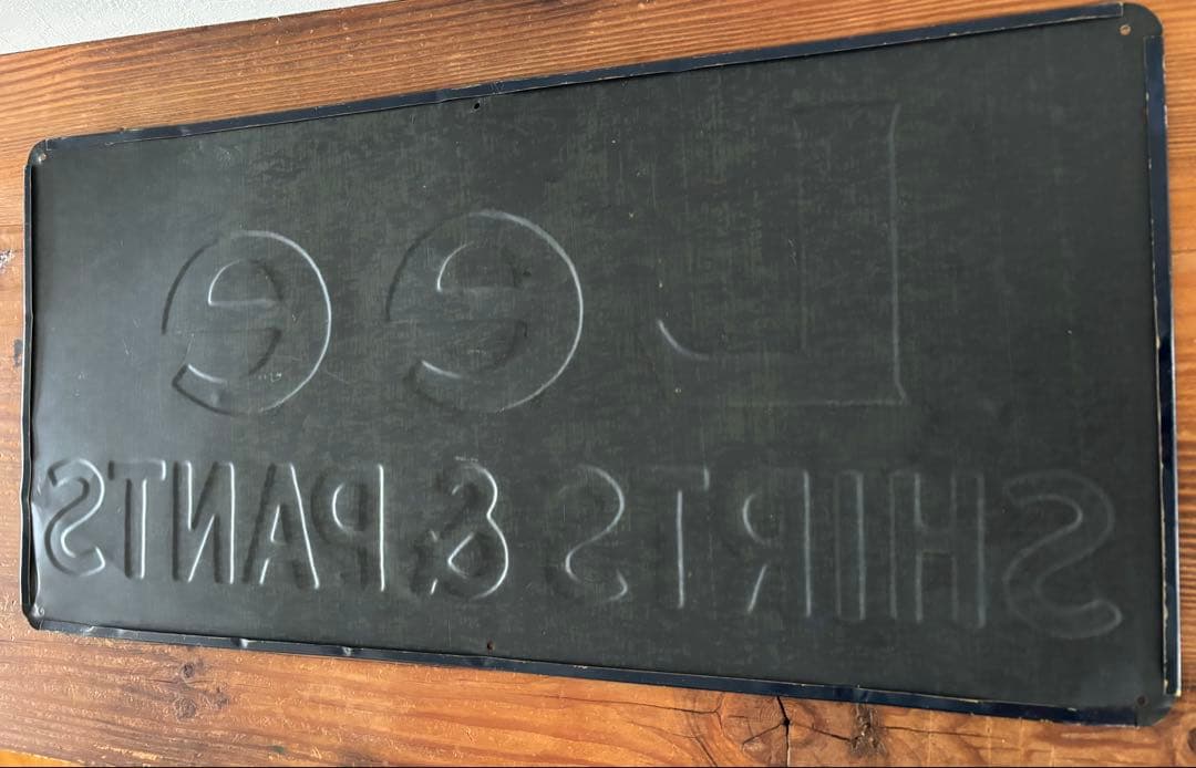 1930's～1940's Lee ADVERTISING SIGN 看板