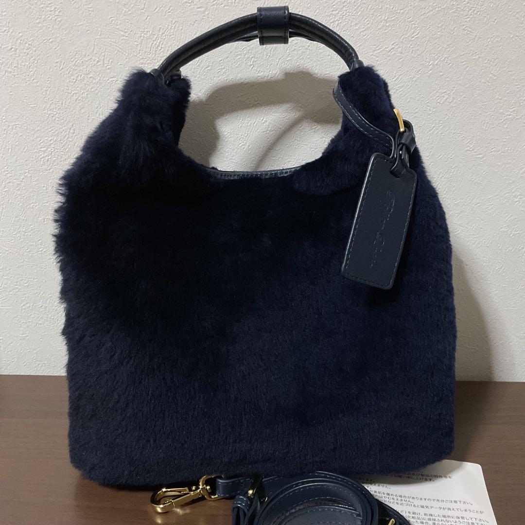 ☆開店セール☆ 新品未使用 美品 ペレリールッソ レザー×メリノライトムートン