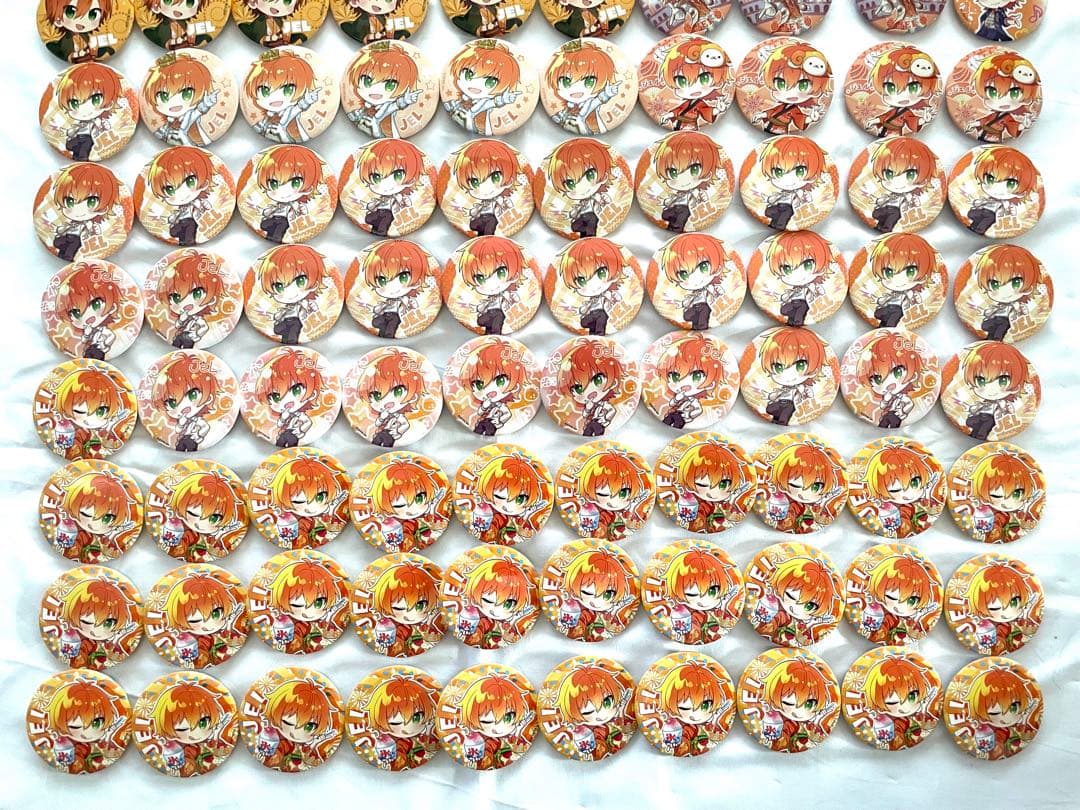 ◆すとぷり ジェルくん 缶バッジ 130個まとめ売り ◆