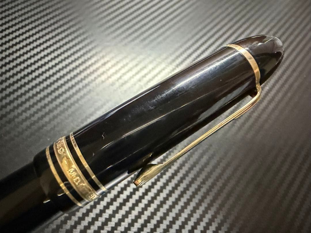 極美品 モンブラン マイスターシュテュック 149 14C 中白 M 万年筆
