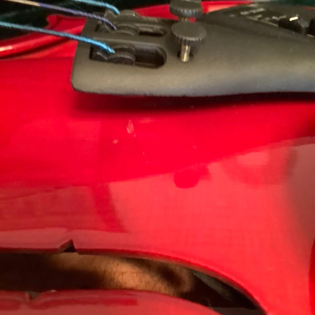 エレクトリックバイオリン　レッドGV-210B