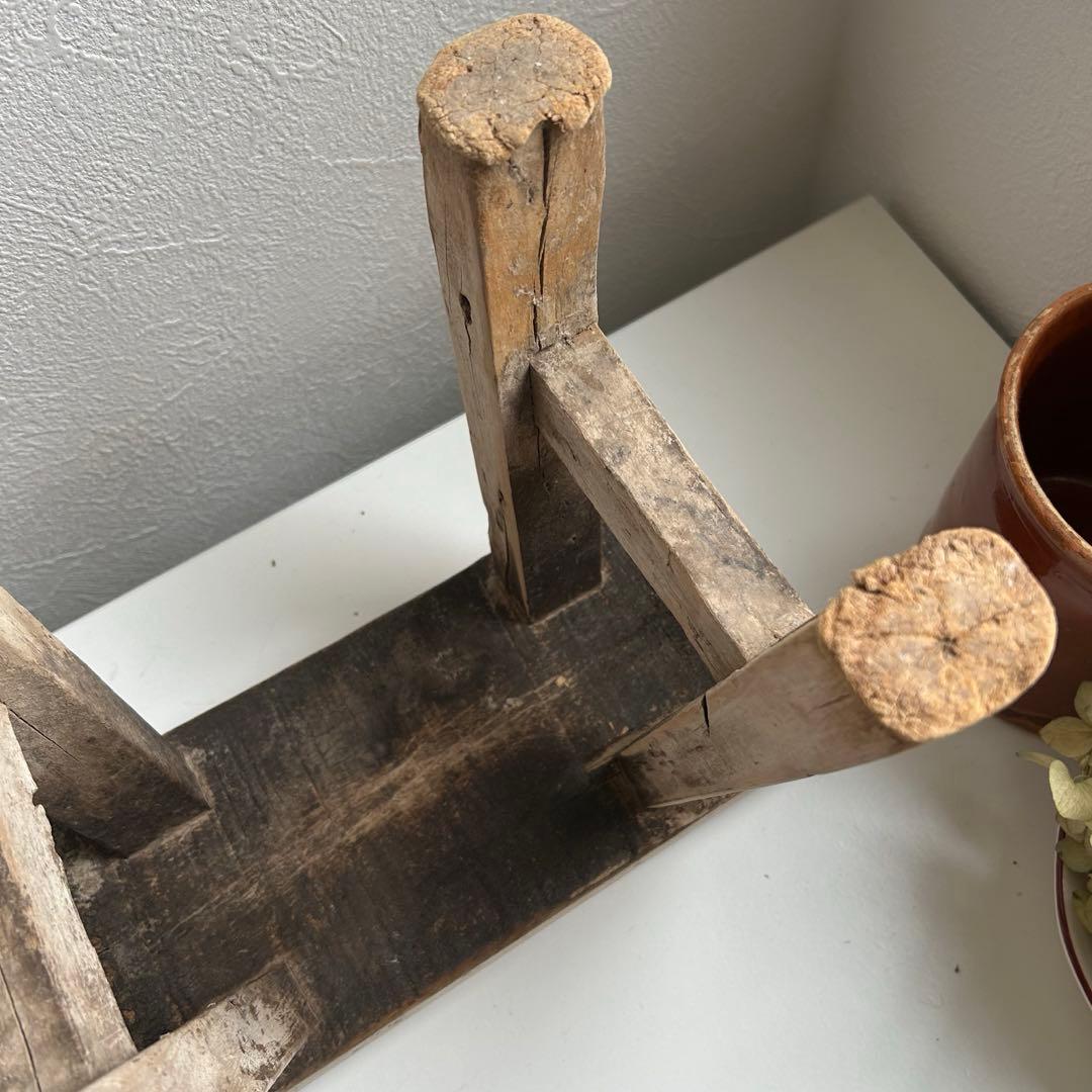 フランスアンティーク　スツール　アンティーク　椅子　チェア　踏み台