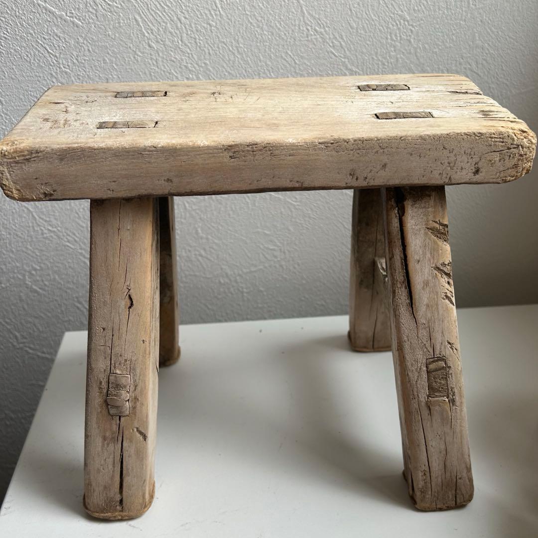 フランスアンティーク　スツール　アンティーク　椅子　チェア　踏み台