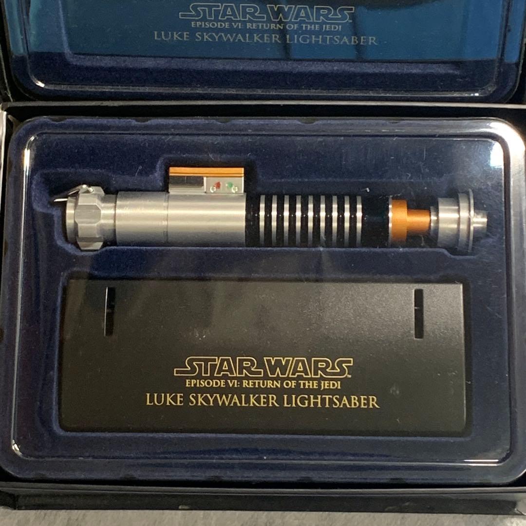 star wars ミニライトセーバー　ルーク　ゴールド　ノーマル　エピソード6