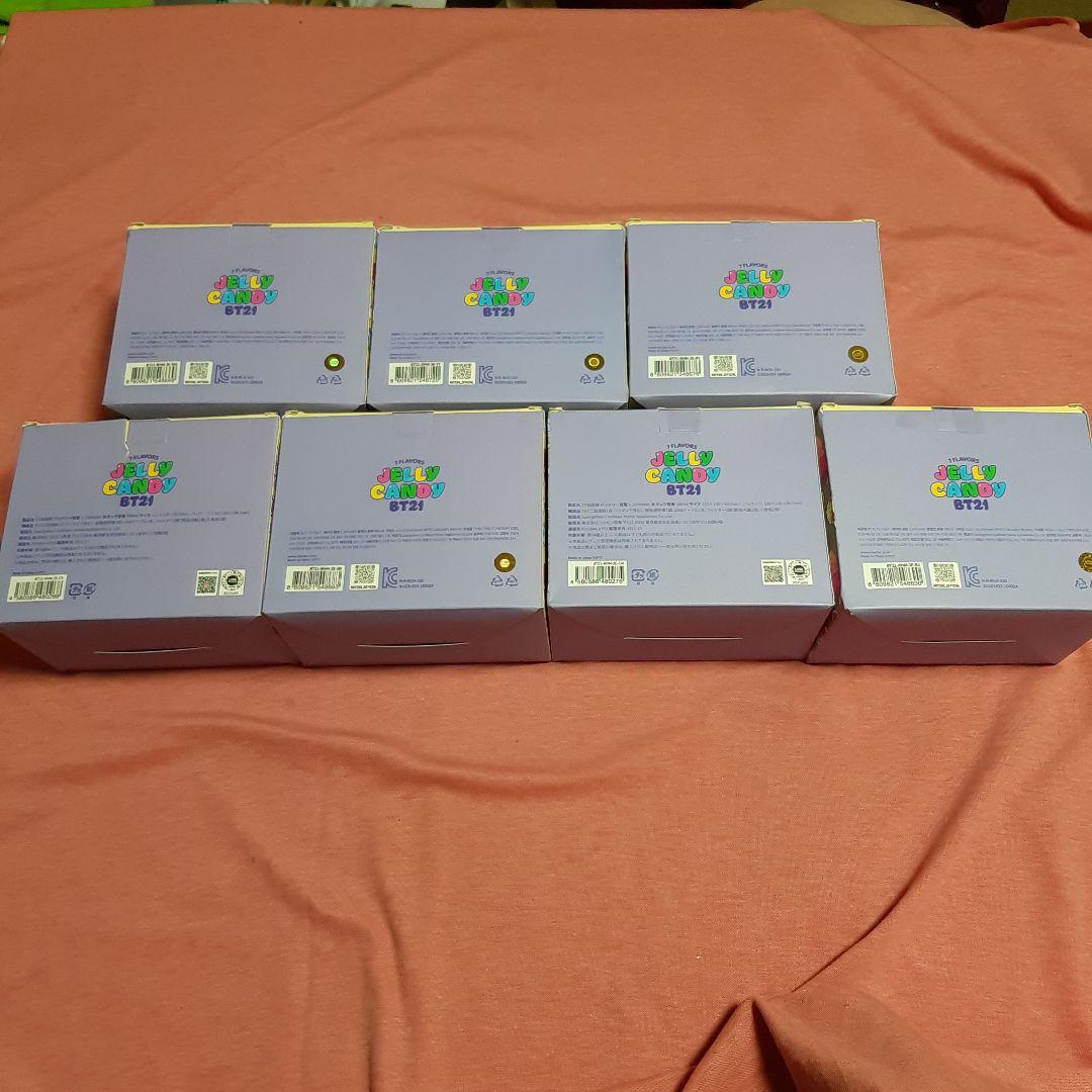 新品●7種類フルコンプセット●ROYCHE●BTSグッズBT21　TV型加湿器