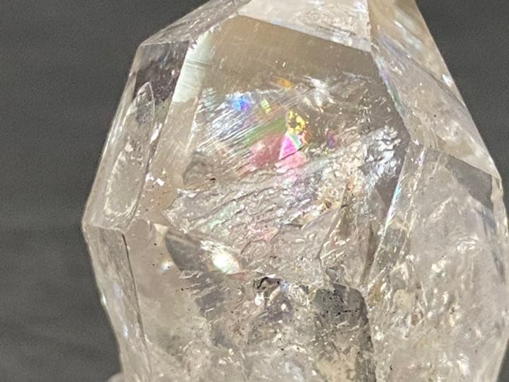 ダイヤモンドクォーツ　ハキマー　  レインボー　28g