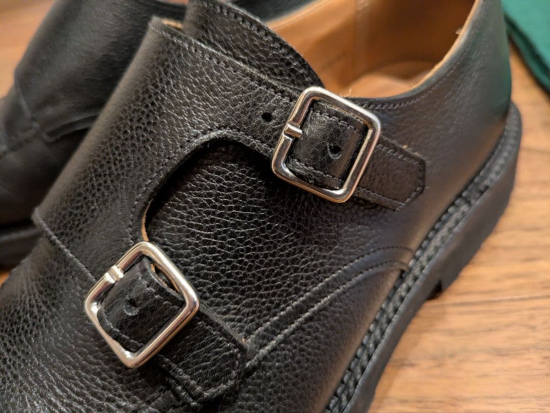 whitby crockett＆jones モンク グレイン 7E クロケット