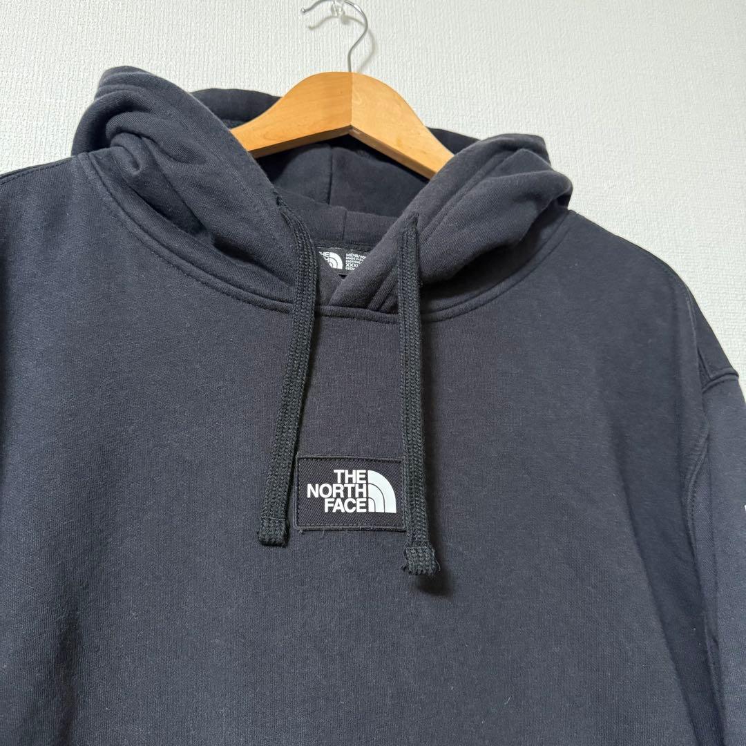 THE NORTH FACE BOX LOGO HOODIE フリース黒 3XL