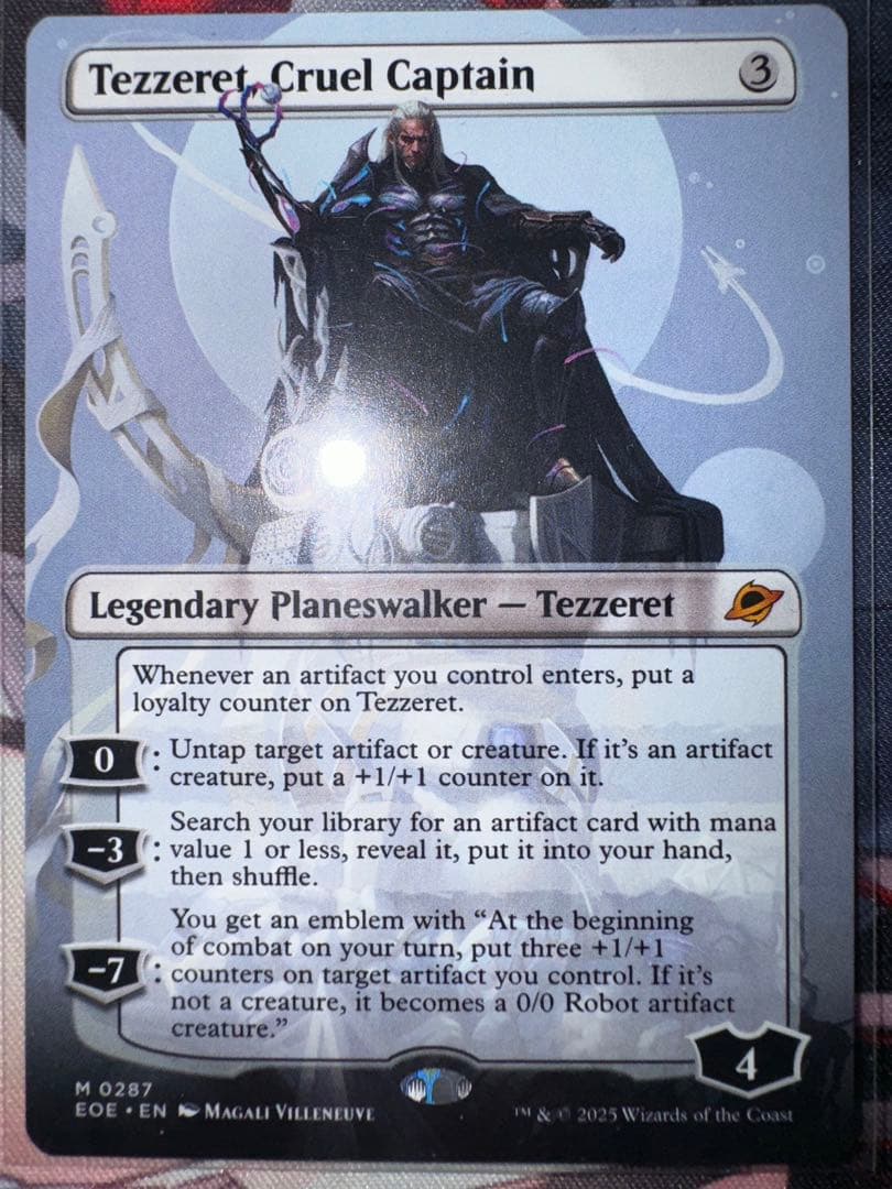 MtG 冷酷な船長、テゼレット ボーダーレス 英語版