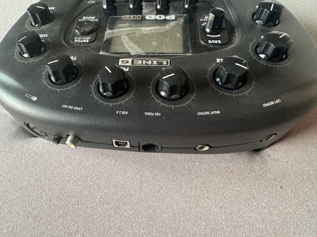 【超美品】LINE 6 POD HD ギターエフェクター　黒金SALE